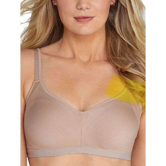 Warners Easy Does It™ No Bulge Wire-Free Bra, Style RM3911A Size S - Picture 1 of 3